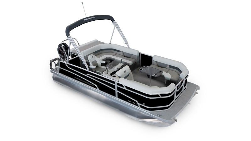 2026 Princecraft Vectra 19 L Pontoon Boat (Black)